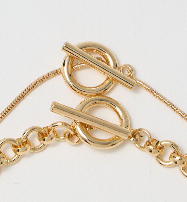 BEAUTY&YOUTH UNITED ARROWS「2セット メタル ネックレス 4WAY」|ネックレス|