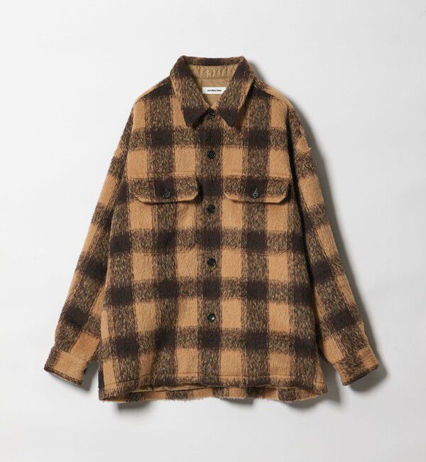 MONKEY TIME「オンブレチェック フリースメルトン CPOジャケット」|その他|