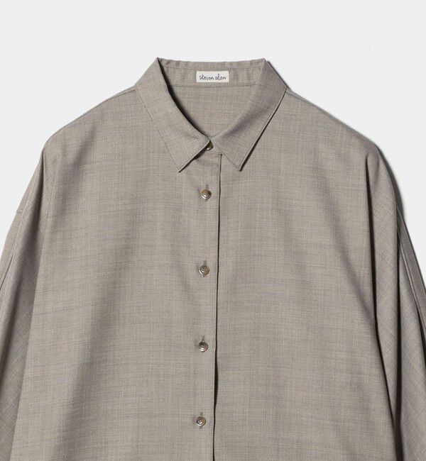 STEVEN ALAN「＜Steven Alan＞ドルマン スリーブ シャツ」|シャツ・ブラウス|