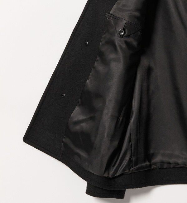 BEAUTY&YOUTH UNITED ARROWS「【WEB限定 WARDROBE SMART】PE メルトン バルカラーブルゾン」|ブルゾン・スタジャン|