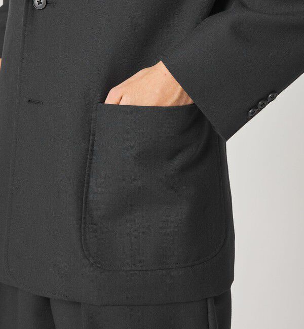 STEVEN ALAN「＜Steven Alan＞ ウール オックスフォード シングルブレステッド 2B ジャケット」|テーラードジャケット|