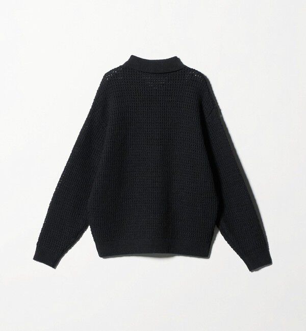 BEAUTY&YOUTH UNITED ARROWS「ブークレ レース ジップ ポロジャケット ウォッシャブル」|カーディガン|