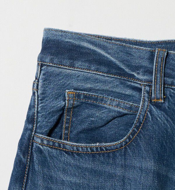 NICE WEATHER「＜NICE WEATHER＞5P ワイドストレート デニムパンツ」|デニム|