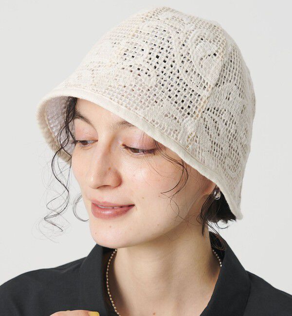 BEAUTY&YOUTH UNITED ARROWS「レース バケットハット」|ハット|
