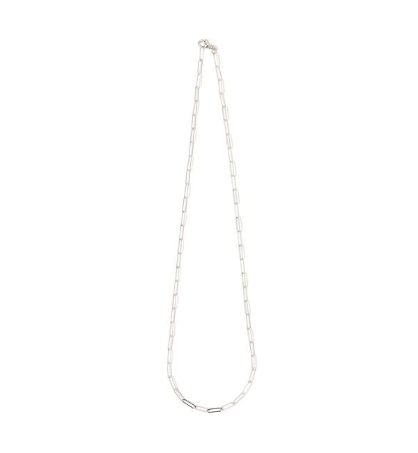 Ray BEAMS 「Ray BEAMS / ペーパー クリップ チェーン ネックレス」|ネックレス|SILVER