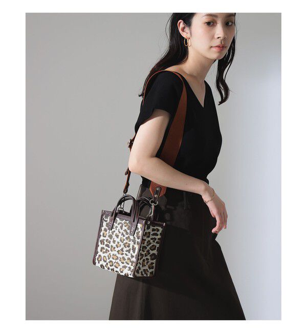 Demi-Luxe BEAMS 「A VACATION / TINY LEOPARD ミニ トートバッグ」|トートバッグ|