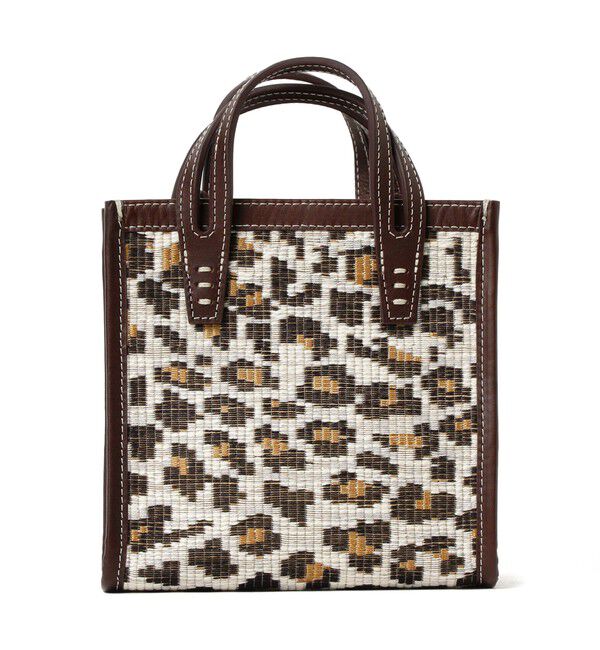 Demi-Luxe BEAMS 「A VACATION / TINY LEOPARD ミニ トートバッグ」|トートバッグ|