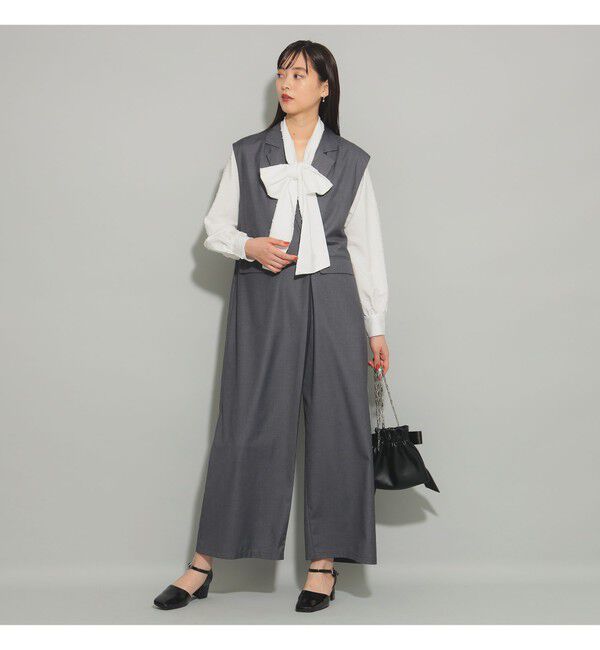 Ray BEAMS 「テーラードカラー サロペット」|オールインワン|