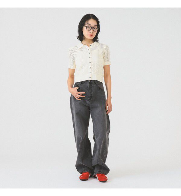 Ray BEAMS 「デニム バレル パンツ」|デニム|