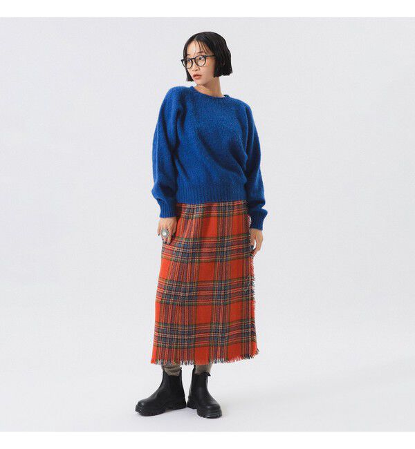 BEAMSBOY「【別注】Nor&rsquo;Easterly / シェットランド シャギー クルーネック 25FW」|ニット・セーター|