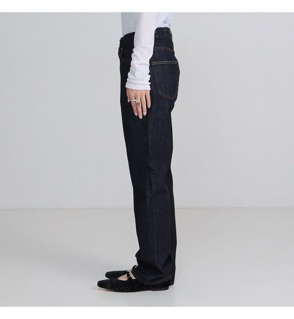 Demi-Luxe BEAMS 「upper hights / THE AMALIE BLUERINSE デニムパンツ」|デニム|