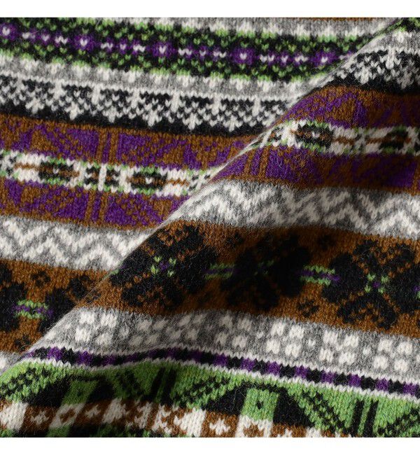 Demi-Luxe BEAMS 「INSCRIRE / フェアアイル ニットパンツ」|チノ|