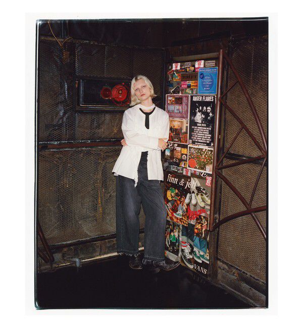 BEAMSBOY「maturely / オーガニック コットン ハート フリルシャツ」|シャツ・ブラウス|