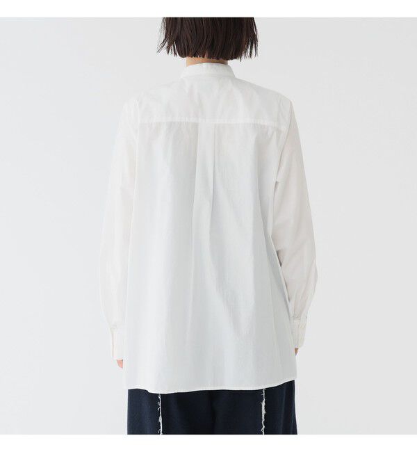 BEAMSBOY「maturely / オーガニック コットン ハート フリルシャツ」|シャツ・ブラウス|