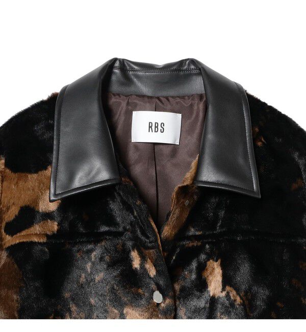 Ray BEAMS 「RBS / フェイクファー ステンカラー コート」|ダッフルコート|