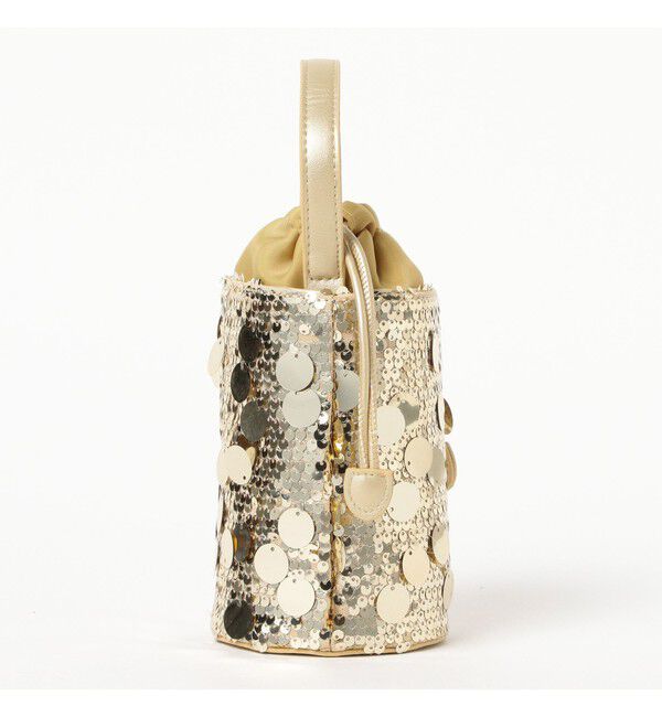 Ray BEAMS 「blicenscell / sequin buscket バッグ」|ハンドバッグ|