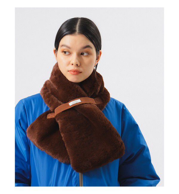 BEAMSBOY「【別注】INFIELDER DESIGN / ボア ファー マフラー」|マフラー|