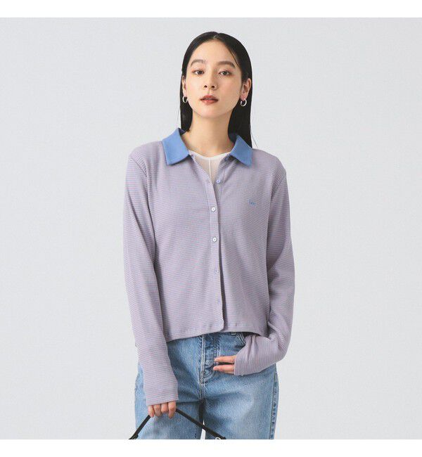 Ray BEAMS 「Lee / BORDER WAFFLE SHIRTS」|Tシャツ・カットソー|