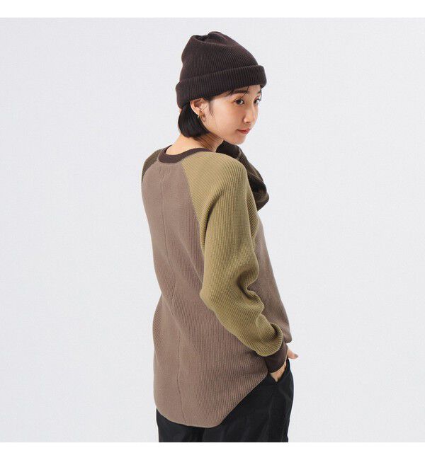 BEAMSBOY「14ゲージ ワッフル クルー」|ニット・セーター|