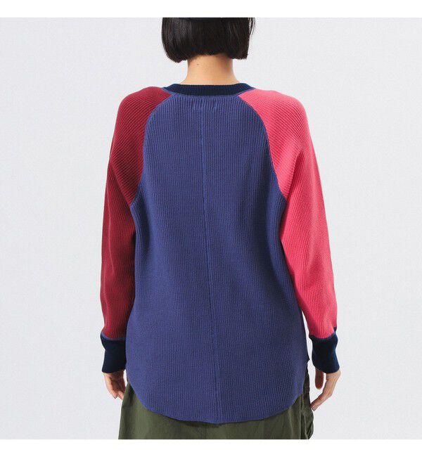 BEAMSBOY「14ゲージ ワッフル クルー」|ニット・セーター|