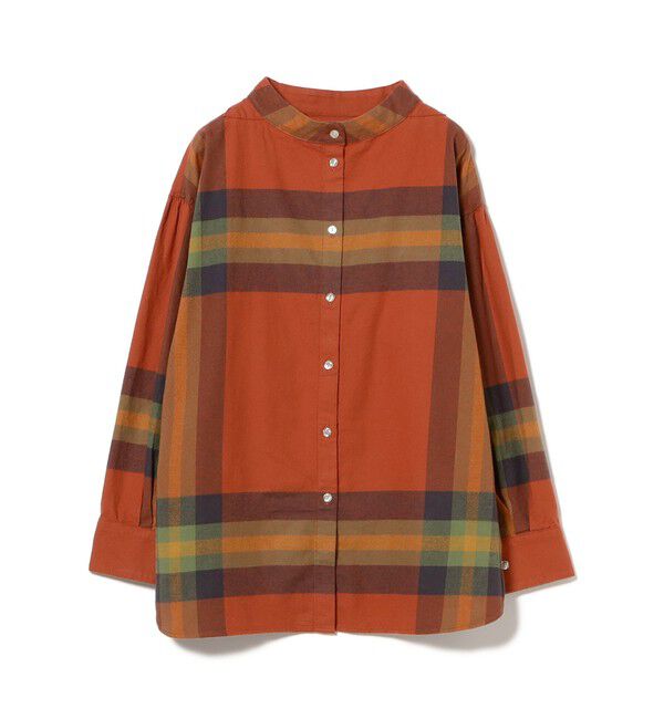 BEAMSBOY「ビッグ タータン バスク シャツ」|シャツ・ブラウス|