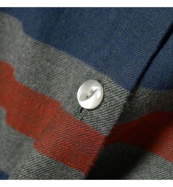 BEAMSBOY「ビッグ タータン バスク シャツ」|シャツ・ブラウス|