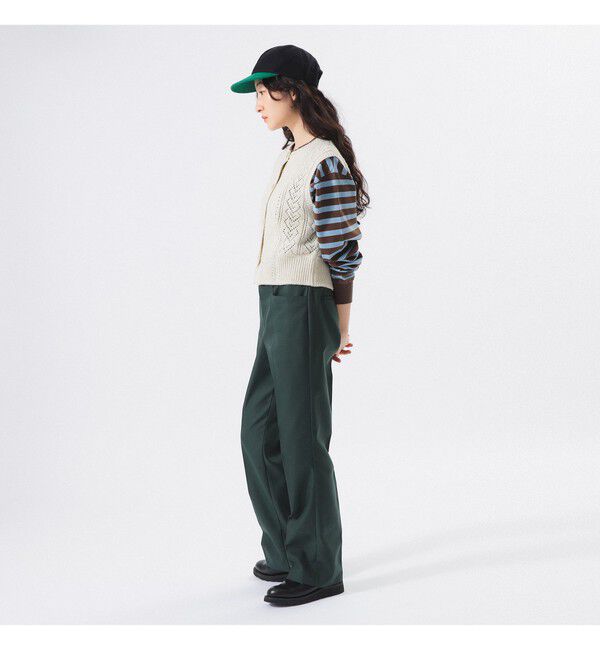 BEAMSBOY「レース ニット ベスト」|ベスト・ジレ|