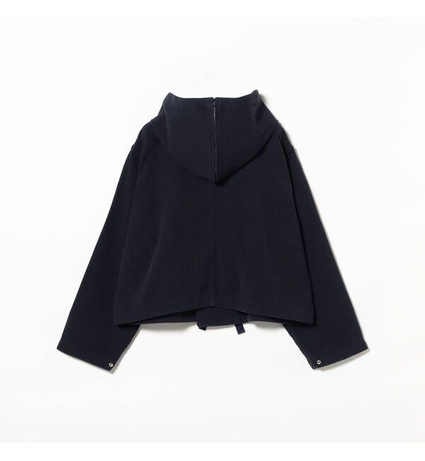 BEAMSBOY「コットン ミリタリー フード ジャケット」|ブルゾン・スタジャン|