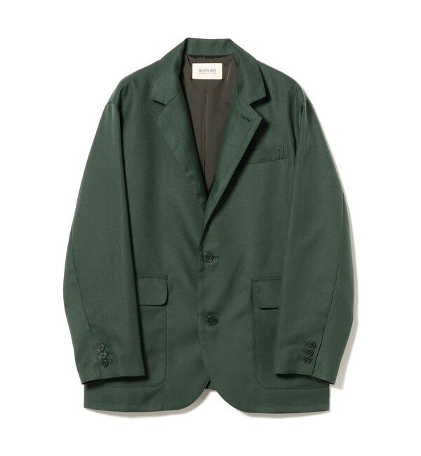 BEAMSBOY「ポリエステル ツイル スリーボタン ジャケット」|テーラードジャケット|