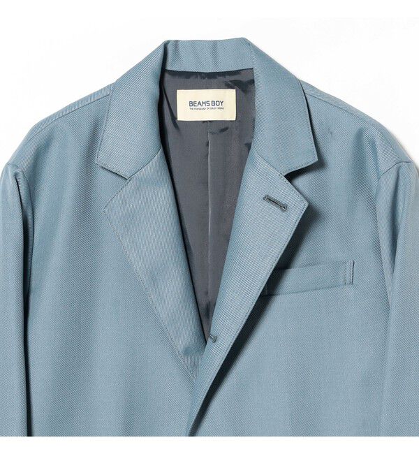 BEAMSBOY「ポリエステル ツイル スリーボタン ジャケット」|テーラードジャケット|