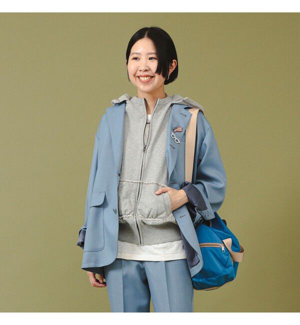 BEAMSBOY「ポリエステル ツイル スリーボタン ジャケット」|テーラードジャケット|