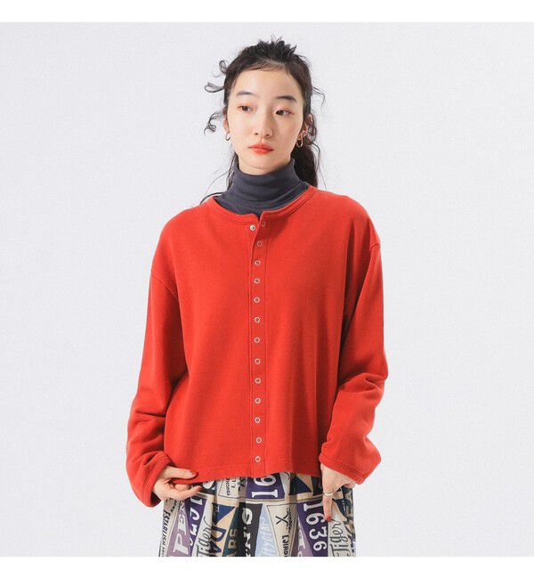 BEAMSBOY「リングドット カーディガン」|スウェット・ジャージ|