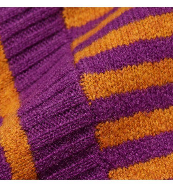 BEAMSBOY「7ゲージ ボーダー クルー ニット」|ニット・セーター|