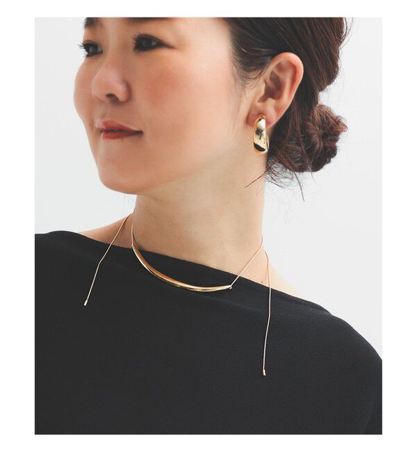 Demi-Luxe BEAMS 「クレセント ムーン ネックレス .M」|その他|