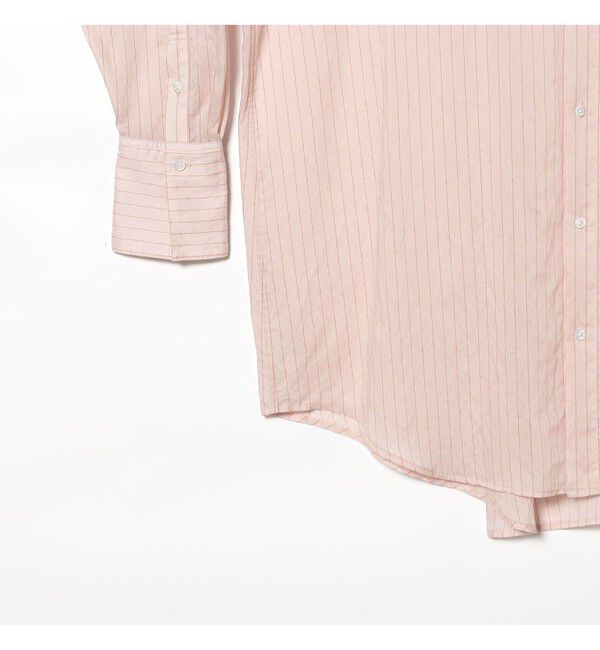 Demi-Luxe BEAMS 「AK+1 / シアー ストライプ シャツ」|シャツ・ブラウス|