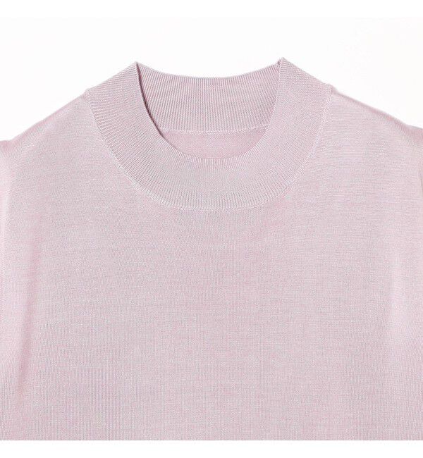 Demi-Luxe BEAMS 「シルク ノースリーブ トップス」|ニット・セーター|