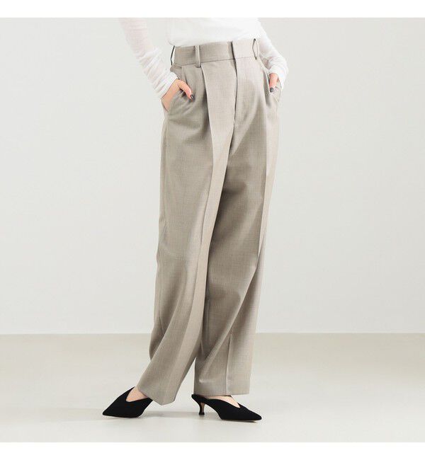 Demi-Luxe BEAMS 「ツイル テーパード パンツ」|チノ|