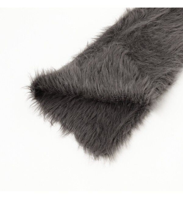 Ray BEAMS 「フェイク ファー レッグ ウォーマー」|ソックス|