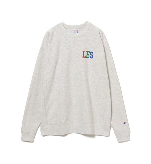 BEAMS「【別注】Champion / リバースウィーブ（R）シティ ロングスリーブTシャツ」|Tシャツ・カットソー|OATMEAL