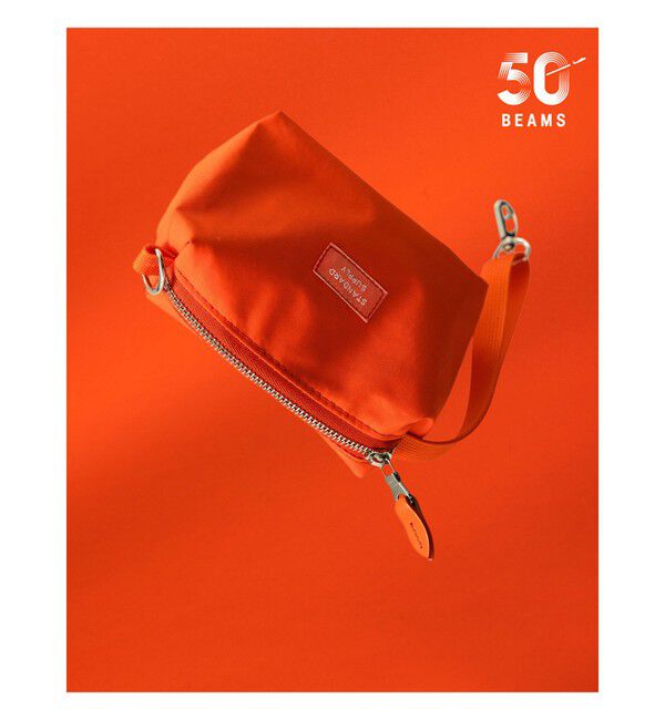 BEAMS「【別注】STANDARD SUPPLY / ハンギングポーチ "BEAMS ORANGE"」|ポーチ|ORANGE