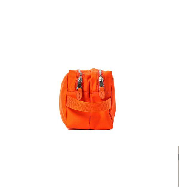 BEAMS「【別注】STANDARD SUPPLY / 2ルームスクエアポーチ M "BEAMS ORANGE"」|ポーチ|