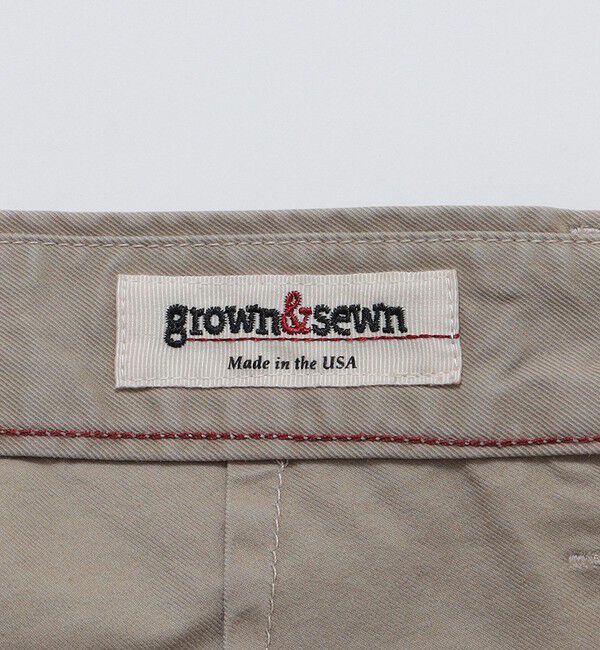 SHIPS「GROWN&SEWN: Independent Slim Pant - Ultimate Twill」|チノ|