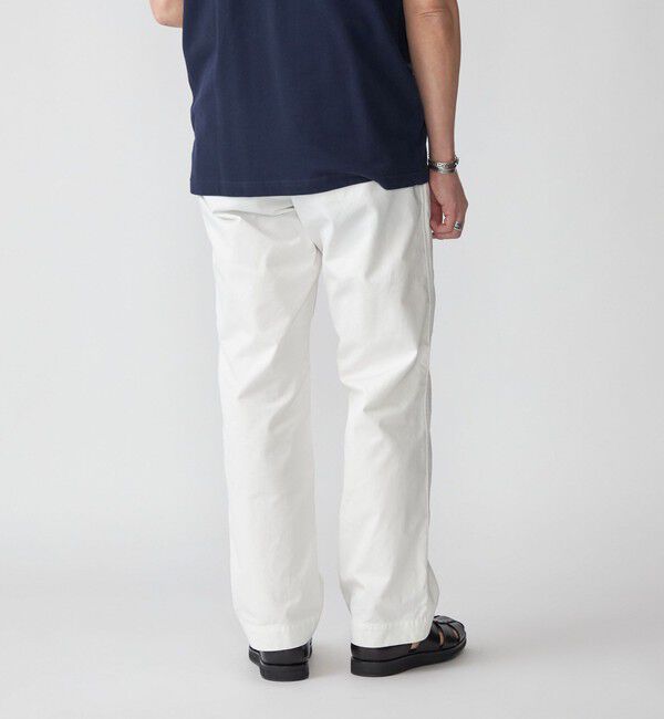 SHIPS「SHIPS STANDARD: GIZAコットン ツイル M-41 チノパンツ」|チノ|