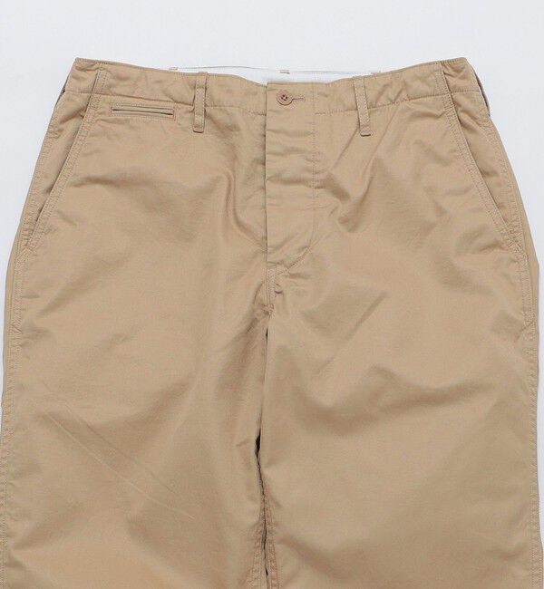SHIPS「SHIPS STANDARD: GIZAコットン ツイル M-41 チノパンツ」|チノ|