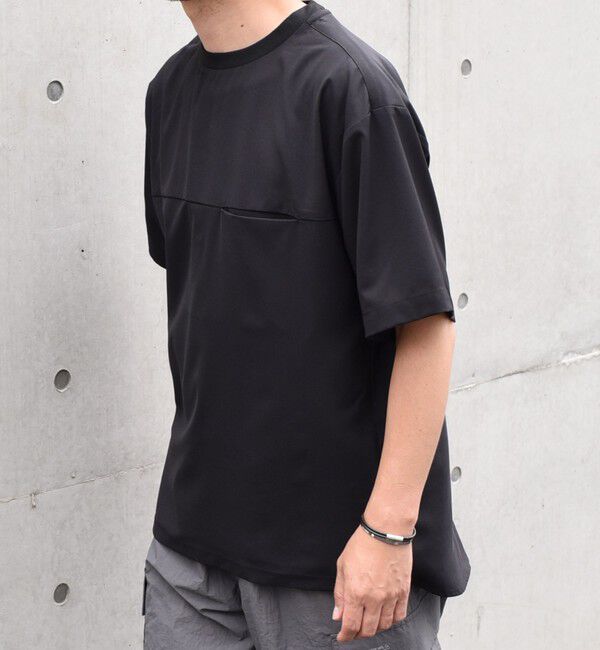 SHIPS any「SHIPS any: COOLMAX（R） サマー プルオーバー Tシャツ (セットアップ対応) 24SS◇」|Tシャツ・カットソー|