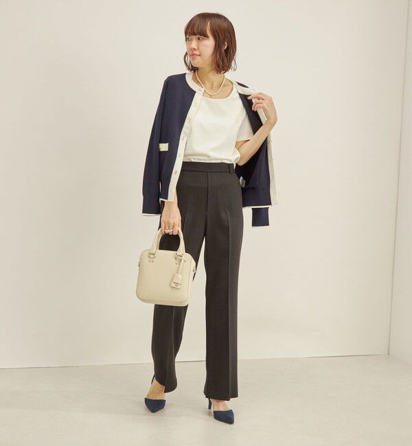 SHIPS for women「〈手洗い可能〉綿 SORONA クルーネック TEE◇」|Tシャツ・カットソー|