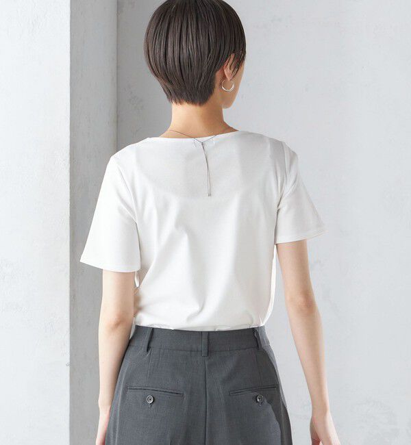 SHIPS for women「〈手洗い可能〉綿 SORONA クルーネック TEE◇」|Tシャツ・カットソー|