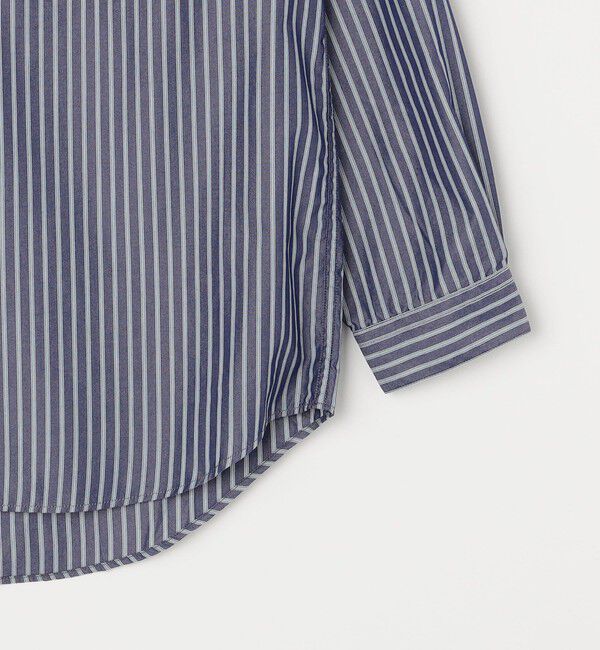 SHIPS any「SHIPS any: オーバーサイズ レギュラーカラー チェック／ストライプ 長袖 シャツ◇」|シャツ・ブラウス|