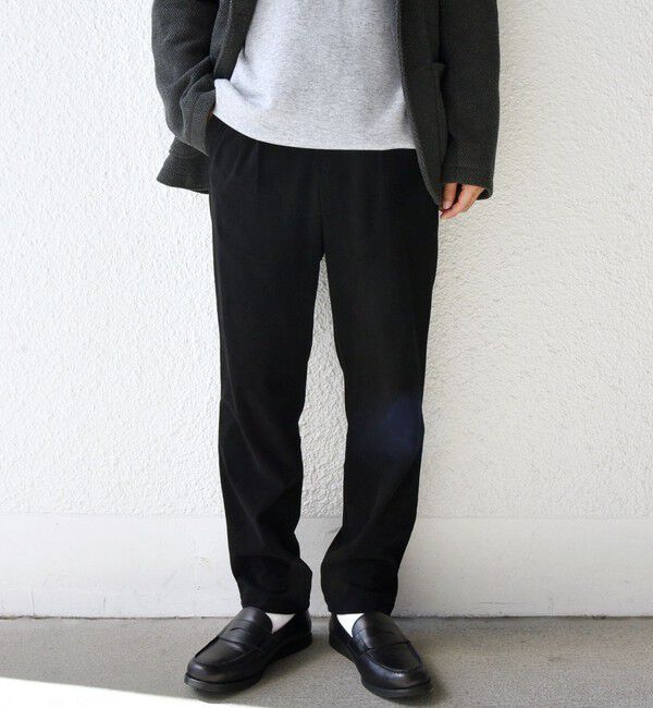 SHIPS any「SHIPS any: ストレッチ コーデュロイ テーパード イージー パンツ 24FW◇」|チノ|