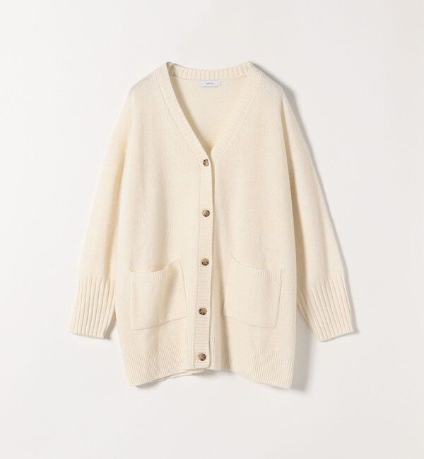 SHIPS any「SHIPS any: AQUA カシミヤ ミックス Vネック ニット カーディガン」|カーディガン|